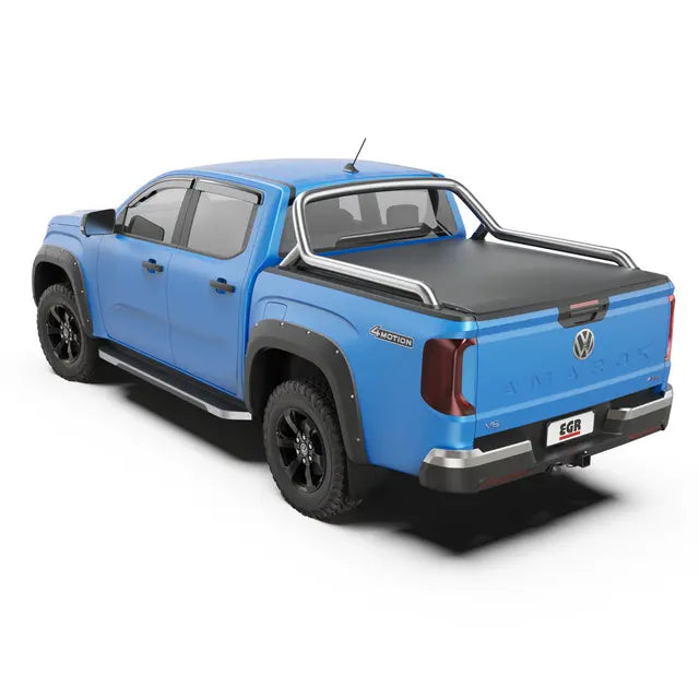 EGR Soft Tonneau Cover - Suits Double Cab 'Style & Panamerica' - Long Leg Sports Bar-Volkswagen Amarok NF — view 2