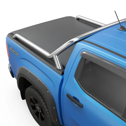 EGR Soft Tonneau Cover - Suits Double Cab 'Style & Panamerica' - Long Leg Sports Bar-Volkswagen Amarok NF — view 4