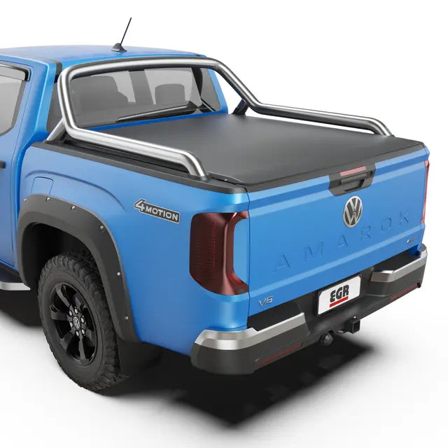 EGR Soft Tonneau Cover - Suits Double Cab 'Style & Panamerica' - Long Leg Sports Bar-Volkswagen Amarok NF