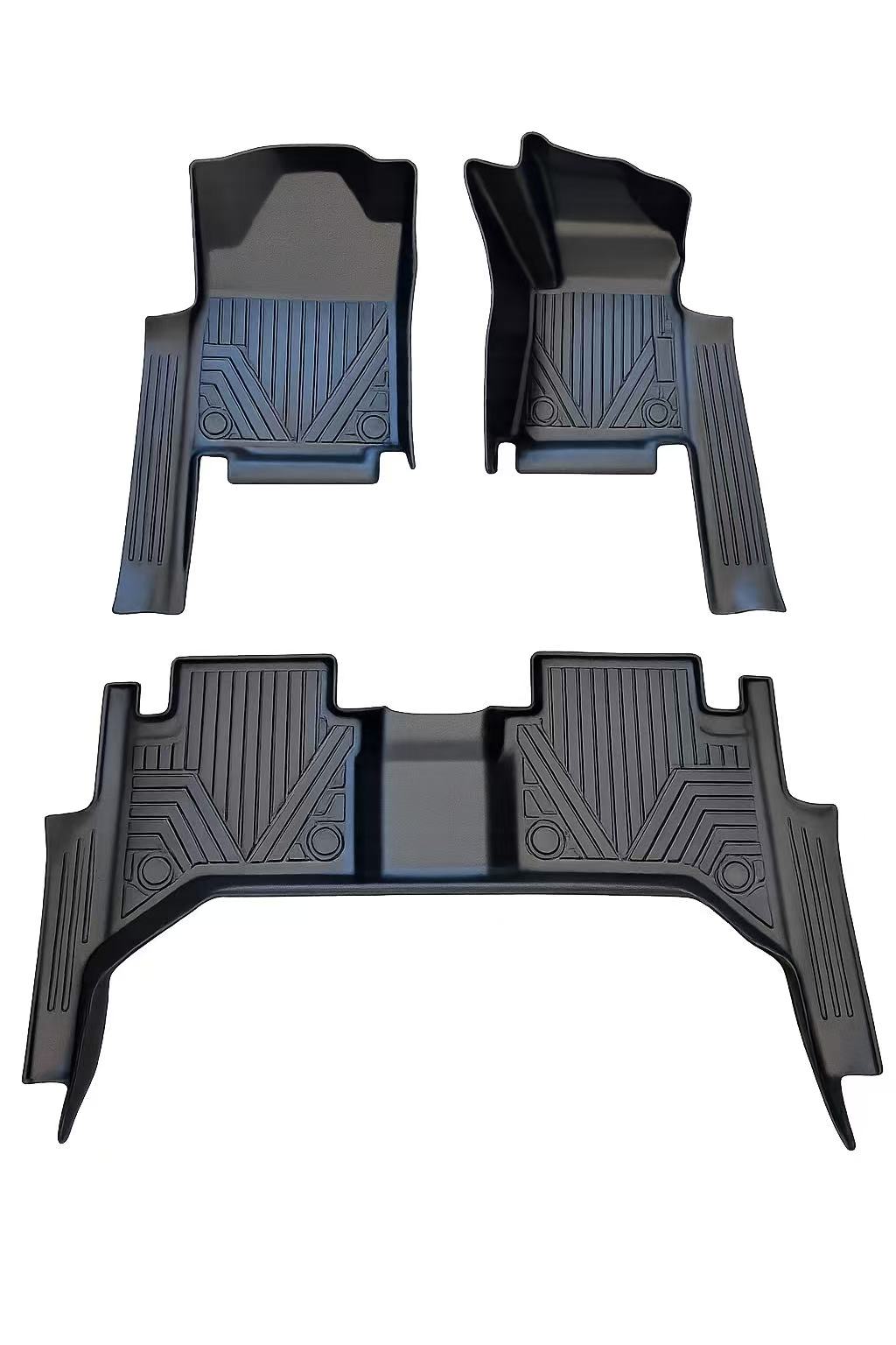 5D TPE Floor Mats with Door Sill Protectors to Suit Toyota HiLux 2026+ (N90) Dual Cab Auto — view 8
