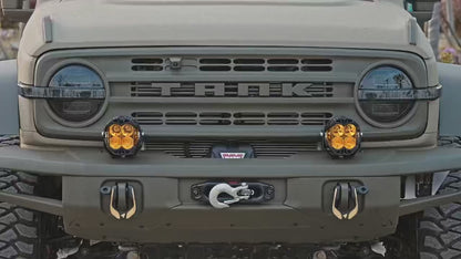 Matte Black Replacement Front Grille to Suit GWM Tank 300 2023+ — Rogue Style, Optional Integrated LED Lights