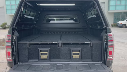 Heavy Duty Tool Box Dual Drawer System for 2025 BYD Shark 6