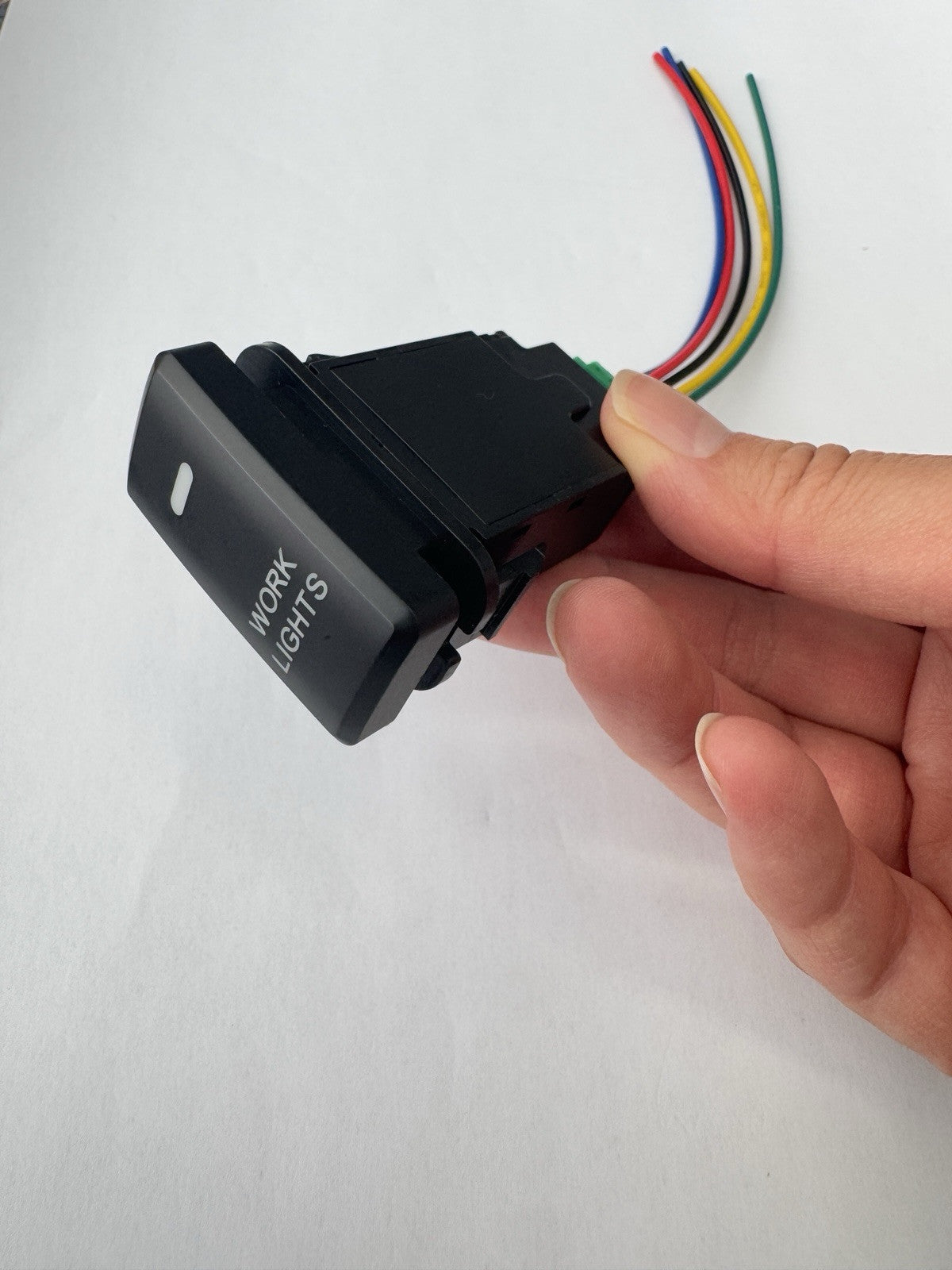 Tall Push Switch Work Light Button For Toyota Prado / Kluger / HiLux / LC70 / FJ Cruiser 2001-2017 — view 4